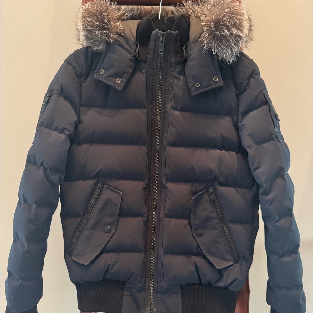 Moose Knuckles Midnight Blue Jacket